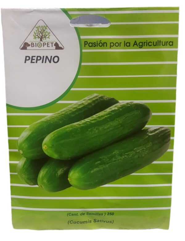 Pepino sobre
